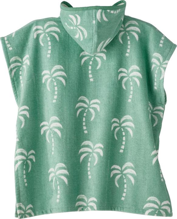 Actual product image Vertbaudet Children's bathing poncho with recycled cotton, can be personalised (128)
