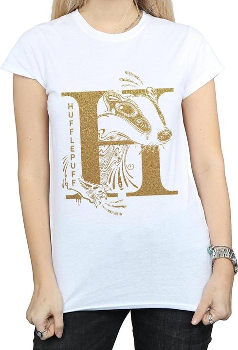 Produktbild Hufflepuff Glitter TShirt (XXL)