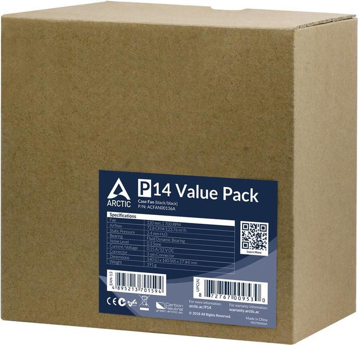 Immagine prodotto Arctic P14 (140 mm, 5 x)