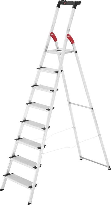Produktbild Hailo Alu-Haushaltsleiter XXL (Stehleiter, 233 cm)