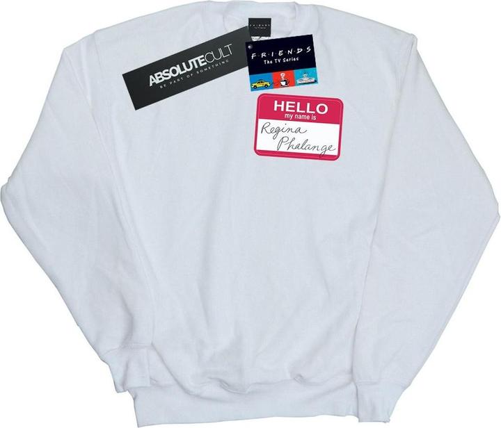 Actual product image Friends Womens/Ladies Regina Phalange Name Tag Sweatshirt (XL)