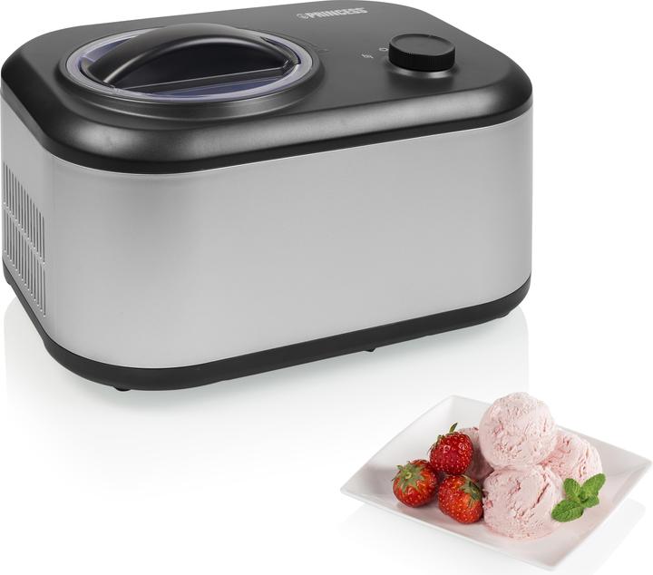 Actual product image Princess Ice cream maker - 1 liter capacity, 60 minutes, Removable container, 100 watts, 282608 (EU plug)