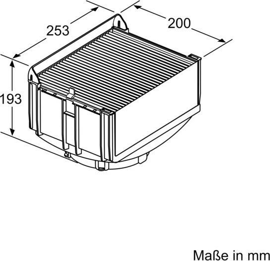 Actual product image Bosch Hausgeräte DWZ1DX1I6