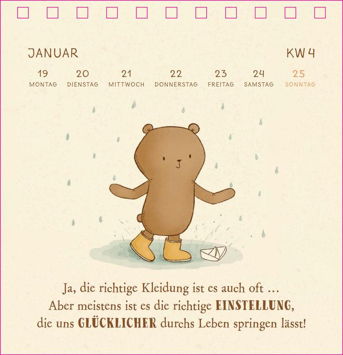 Actual product image Siefert:Mister O'Lui Tischkalender 2026 (German)