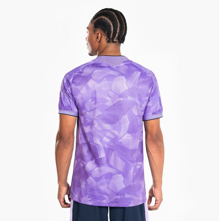 Actual product image Kipsta Men's/Women's Football Shirt short sleeve - Viralto II Parma blue/purple (L)