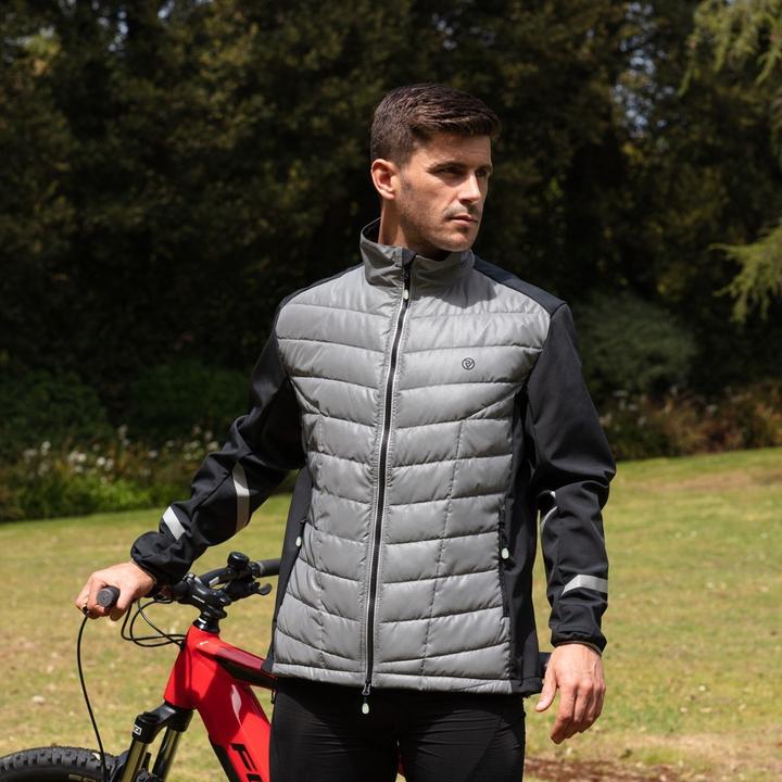 Image du produit Proviz Hommes Reflect360 Platinum Veste pour vélo électrique (L)