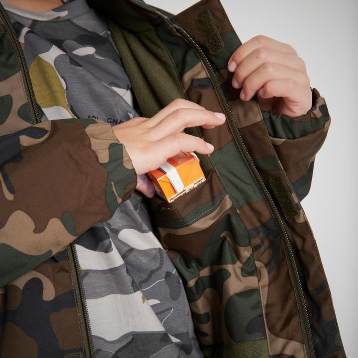 Produktbild Solognac Jacke Woodland 100 warm Kinder (164)