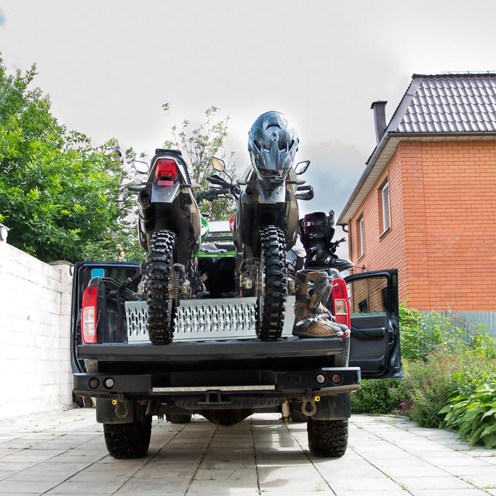 Immagine prodotto Relaxdays Rampa telescopica, moto