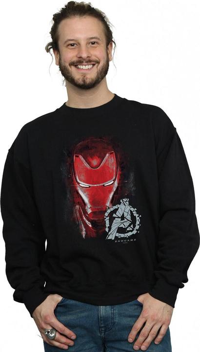 Produktbild Avengers Endgame Iron Man Sweatshirt aus gebürsteter Baumwolle (S)