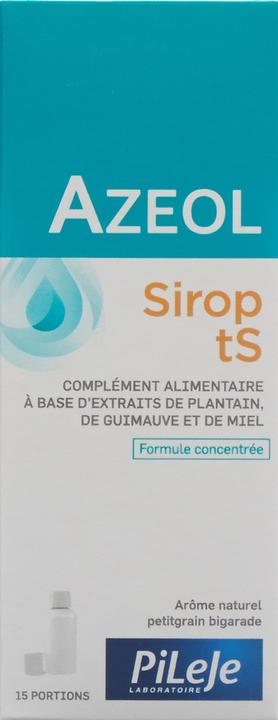 Actual product image PiLeJe toux sèche Sirup natürliches Petitgrain Bigarade Aroma (1 Piece)