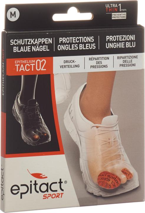 Produktbild Epitact Sport Schutzkappen blaue Nägel EpitheliumTact 02, Gr. M 25 mm (M)