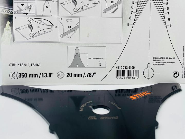 Actual product image Stihl Thicket knife (Lawn mower, Lawn mower blades + replacement blades garden machinery)