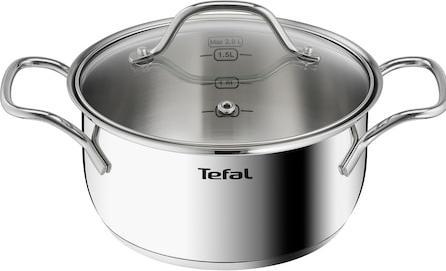 Produktbild Tefal B864SA74 (Pfannenset + Topfset, Edelstahl)