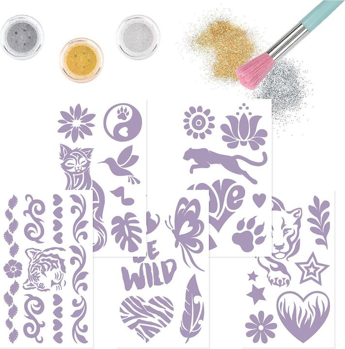 Produktbild Magni Glitzer Tattoo Set TOPModel FANTASY TIGER