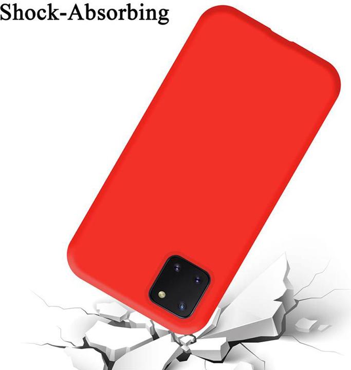 Actual product image Cadorabo TPU Liquid Silicone Case Cover (Samsung Galaxy A81)