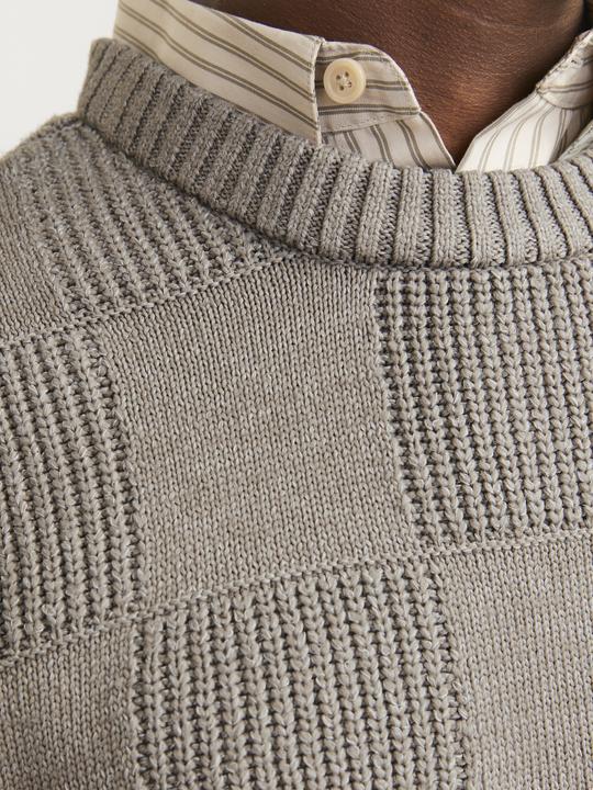 Actual product image Jack & Jones Checked knitted jumper Knitted jumper (XS)