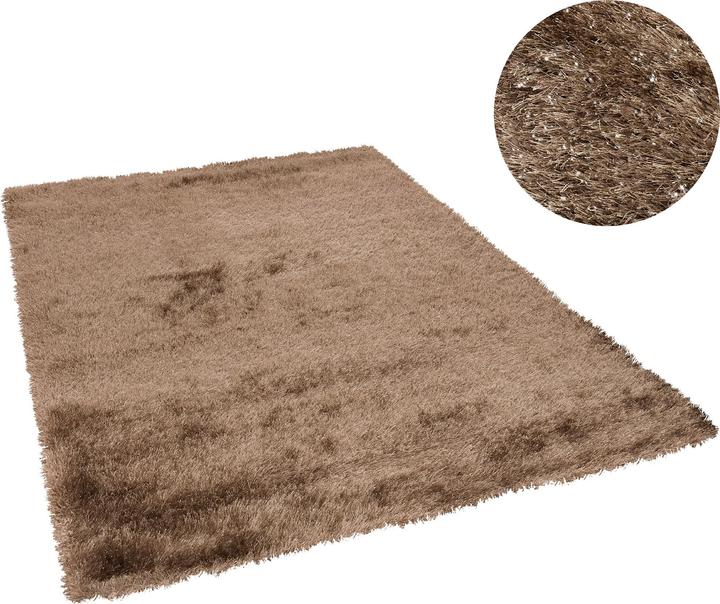 Produktbild Pergamon Hochflor Langflor Shaggy Teppich Glow (80 x 150 cm)