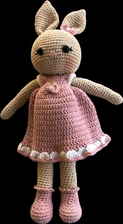 Image du produit MyFriends Crochet animal, hochet bébé & sucette lapin (30 cm)
