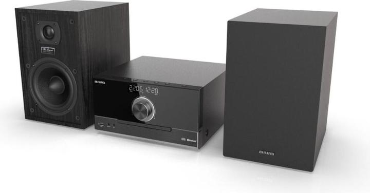 Produktbild Aiwa MSBTU-600 mikrojärjestelmä, musta (Bluetooth, CD Player, 1x 50 W)