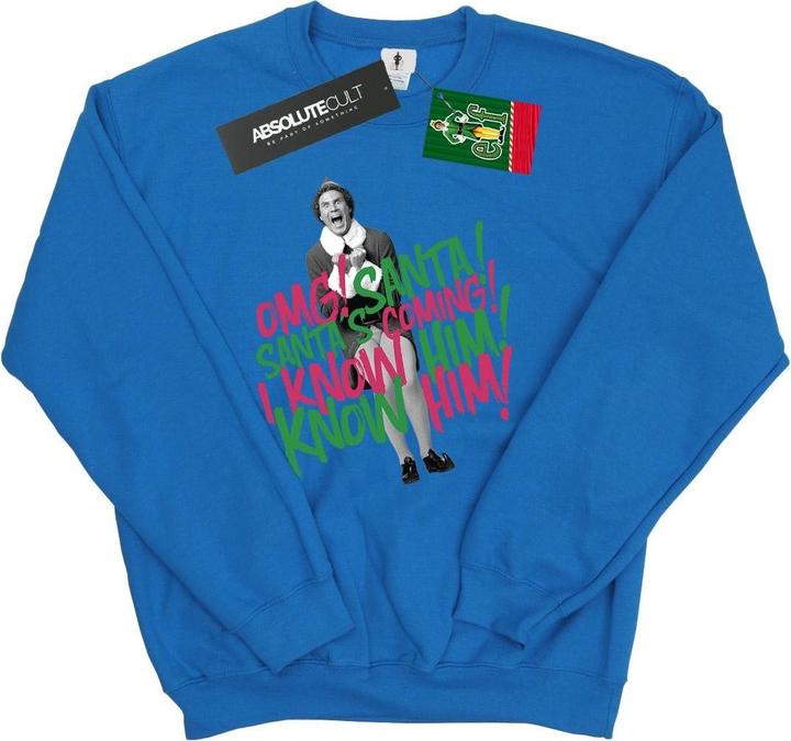 Produktbild Elf Santa's Coming Sweatshirt (XL)