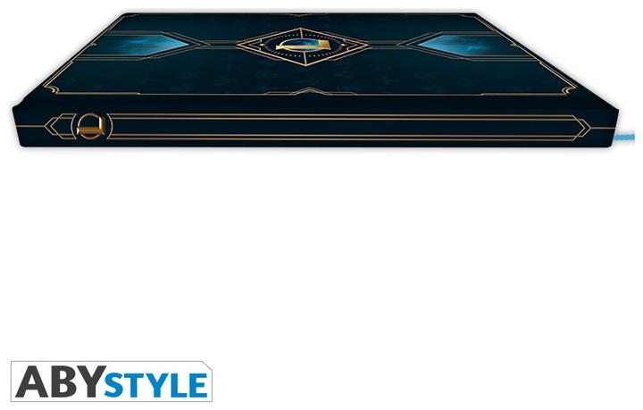 Actual product image ABYstyle LEAGUE OF LEGENDS Notebook - Hexteck Logo (A5, Lined, Hardcover)