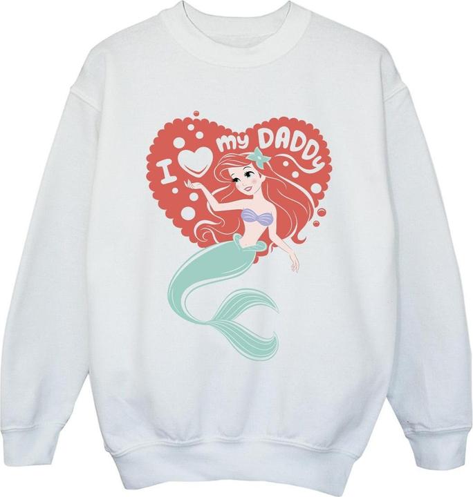 Disney The Little Mermaid Love Daddy Sweatshirt Mädchen