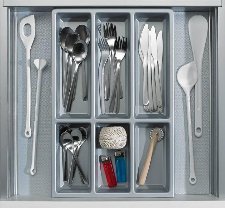 Actual product image Hettich OrgaTray 490 Besteckeinsatz NL 520 mm silber