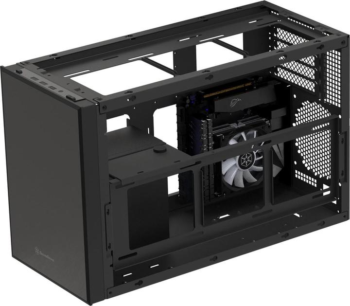 Image du produit Silverstone SST-SG17B (noir) (mATX, Mini-ITX, Mini-DTX)
