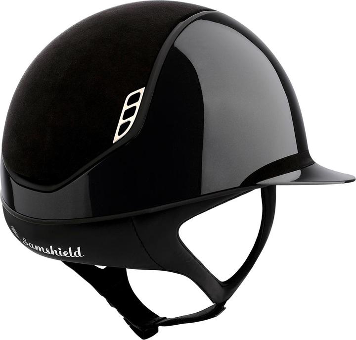 Image du produit Samshield casque d'équitation custom shadowglossy alcantara 2.0 (M)
