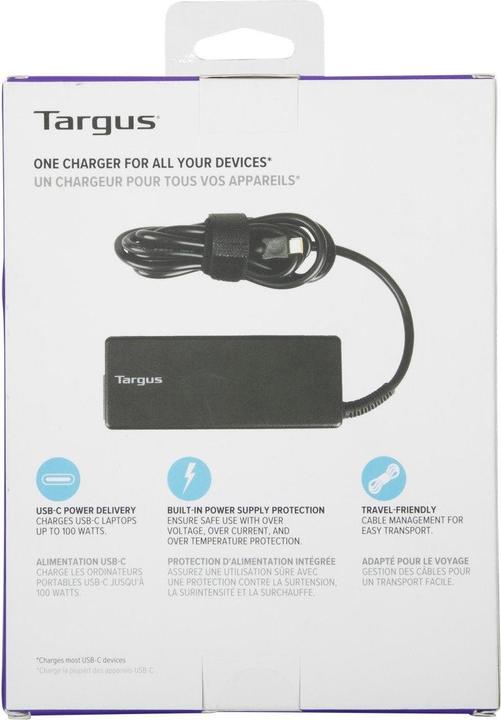 Produktbild Targus 100W USB Type-C Charger (100 W)