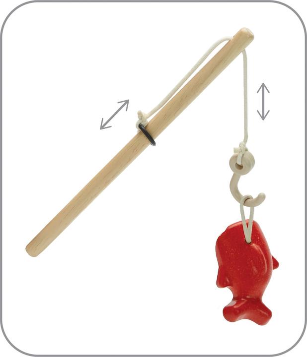 Actual product image Plantoys Fishing game (English, German, French, Italian, Swiss German)