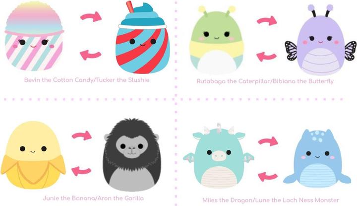 Produktbild Squishmallows Flip A Mallow (12 cm)