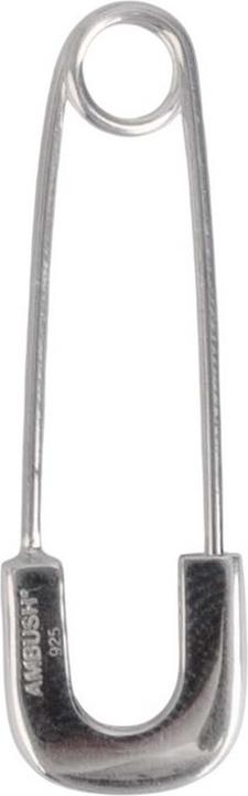 Actual product image Ambush Safety Pin Metal Earring (100% synthetic material)