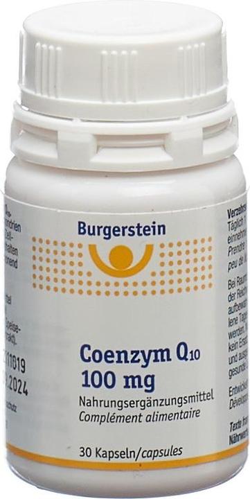 Image du produit Burgerstein Coenzym Q10 (30 pièce(s), Capsules, 18 g)