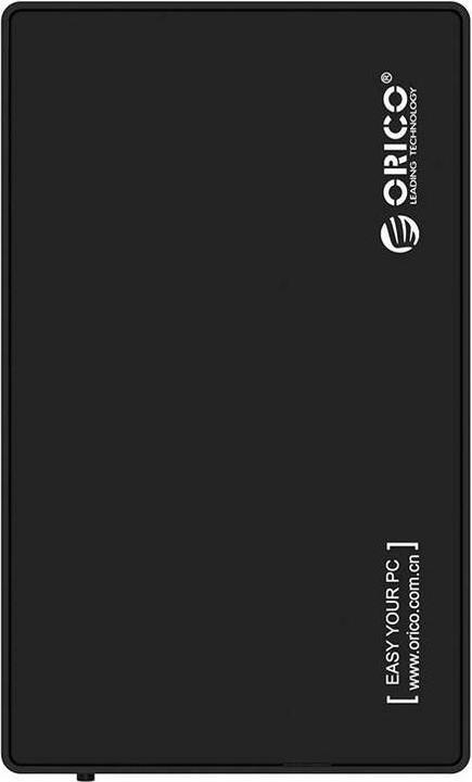 Orico 3588 HDD/SSD 3.5", 5Gbps, USB-A to USB-B drive enclosure (black) (3.5")