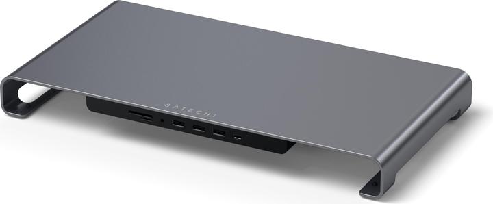 Actual product image Satechi USB-C Aluminum Monitor Stand Hub XL