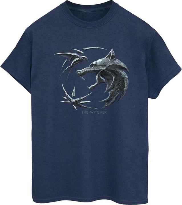 Image du produit Netflix - T-shirt THE WITCHER WOLF LOGO - Femme (M)