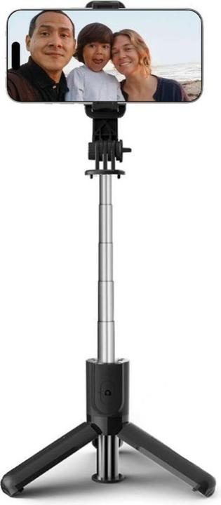 Tech-Protect L02S Bluetooth-Selfie-Stick mit Stativ bis 72 cm – Schwarz