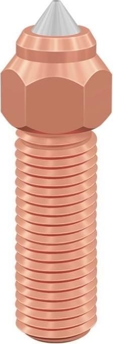 Immagine prodotto Creality Ugello K1 da 0,4 mm in rame con inserto in acciaio temprato (Spazzola)