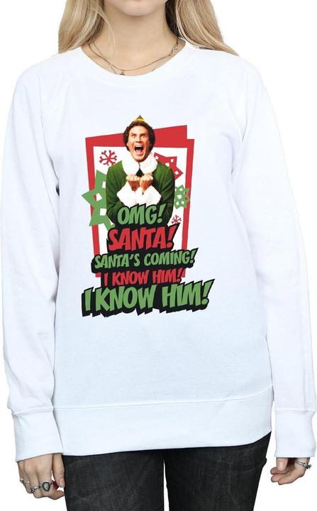 Immagine prodotto Elf OMG Santa Felpa Donna (L)