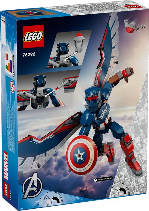 Immagine prodotto LEGO Nuova figura da costruzione di Capitan America (76296, LEGO Marvel)