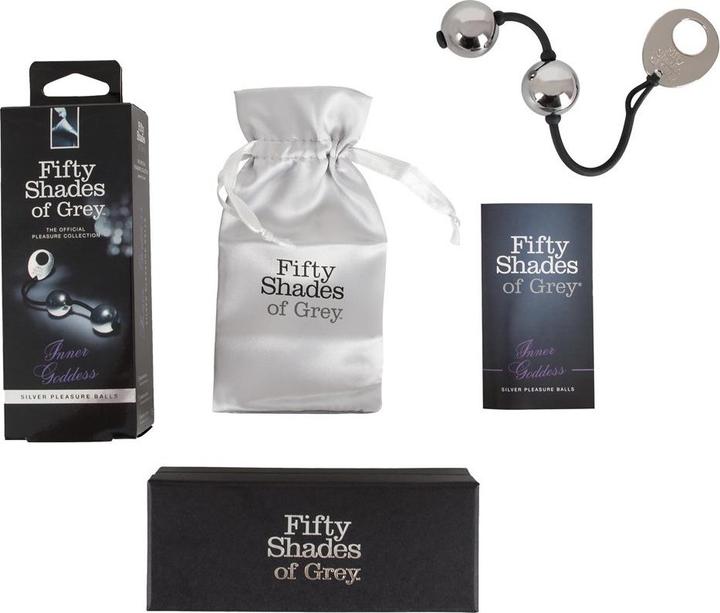 Produktbild Fifty Shades of Grey Inner Goddess Silver Pleasure Balls