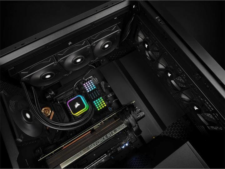 Actual product image Corsair iCUE H100i ELITE RGB Liquid CPU Cooler