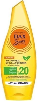 DAX Sun Spf20 Relaxing Protective Emulsion With Matcha Tea 175Ml (Sonnencreme, SPF 20, 175 ml)
