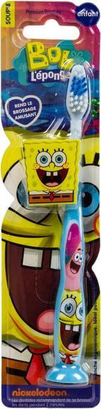 Actual product image Tinokou Sponge Bob toothbrush