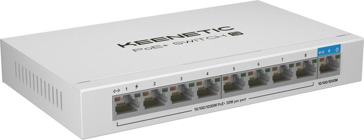 Actual product image Keenetic POE+ Switch 9 KN-4710-01-EU PoE+ Switch 8 Port + 1 Uplink (9 Ports)