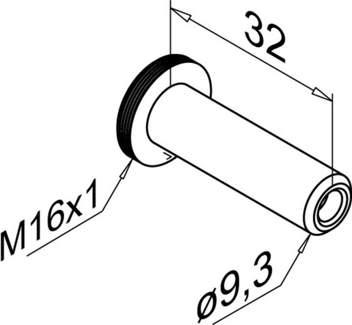 Produktbild Q-Railing Kabelhülsen (1 Stk.)