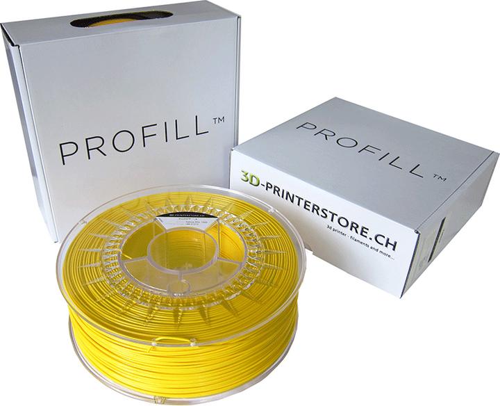 Image du produit 3d-printerstore.ch Filament PROFILL ASA jaune 1.0kg 1.75mm (ASA, 1.75 mm, 1000 g, Marron)