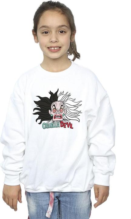 Image du produit Disney - Sweat DALMATIANS CRUELLA DE VIL CRAZY MUM - Fille (128)