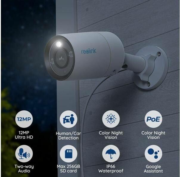 Actual product image Reolink RLK8-1200B4-A (4512 x 2512 Pixels)